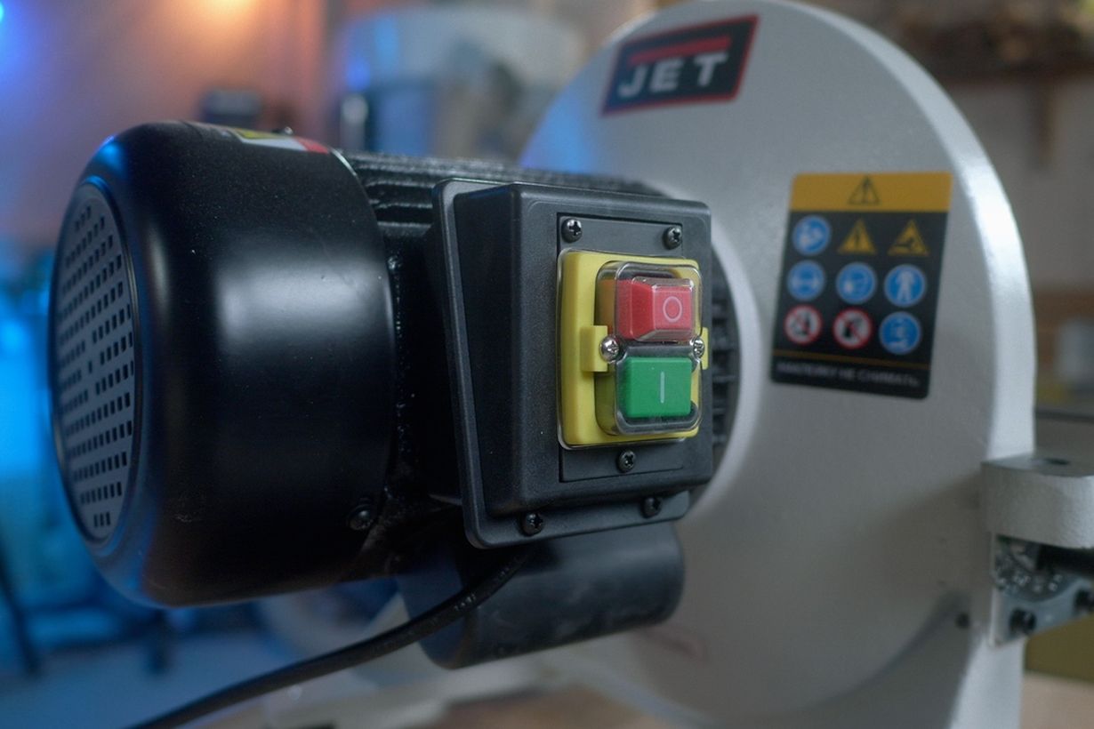 JET JDS-12 Тарельчатый шлифовальный станок 230 В