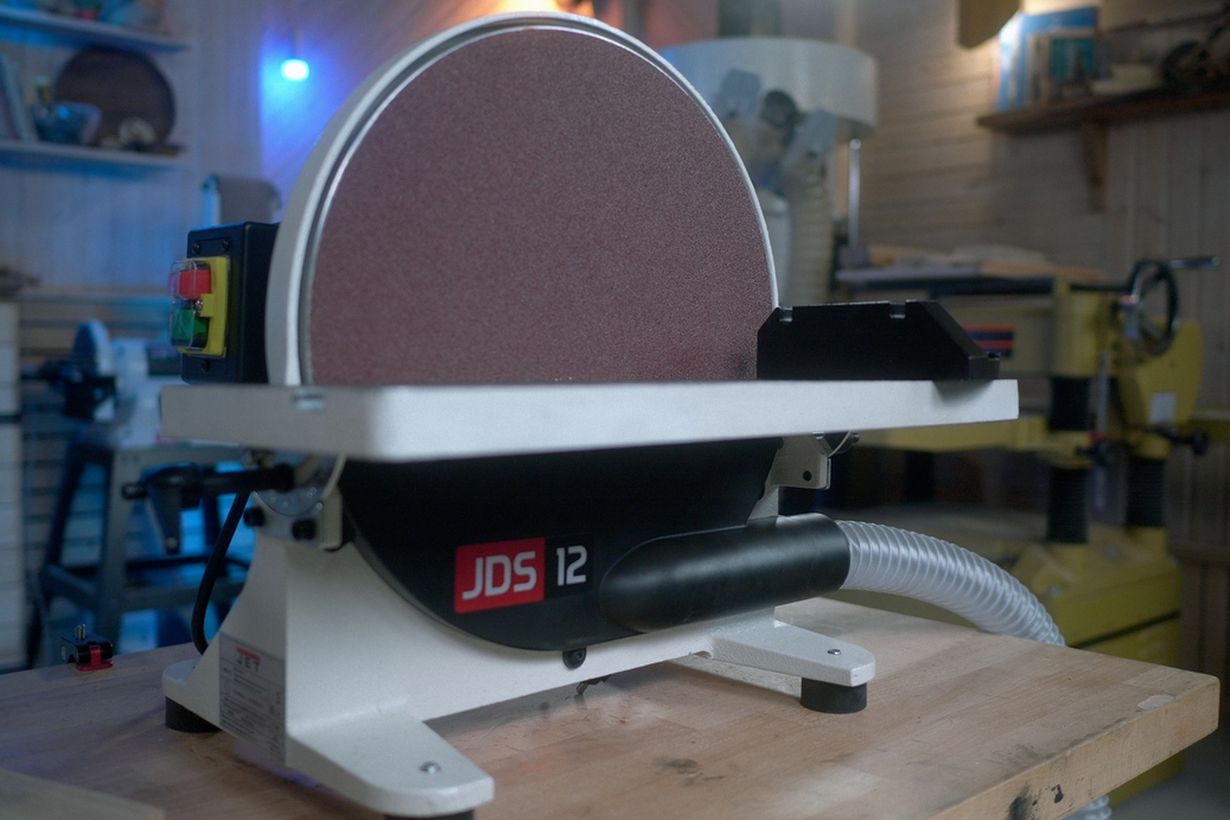 JET JDS-12 Тарельчатый шлифовальный станок 230 В