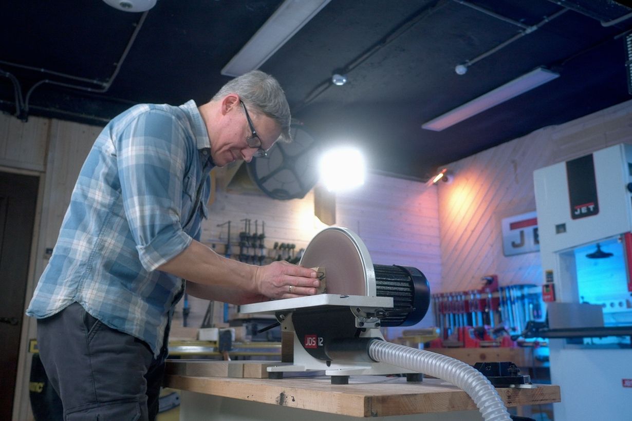 JET JDS-12 Тарельчатый шлифовальный станок 230 В